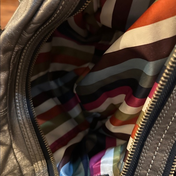 Coach Y2K Legacy Archive Peyton Metallic Leather Tote Bag Satchel 12791 - Picture 6 of 8